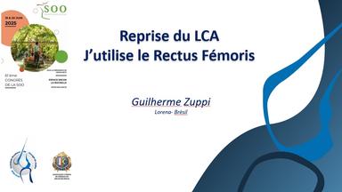 CONTROVERSE REPRISE DE LCAE : ALLOGREFFE vs RESTUS FEMORIS