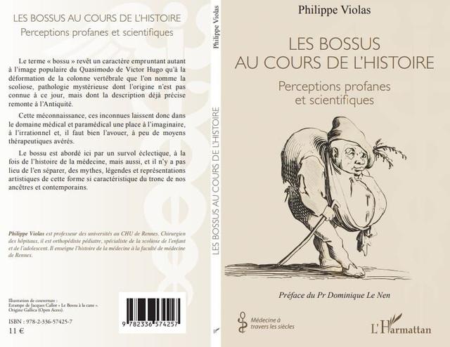 NOUVEL OUVRAGE : LES BOSSUS AU COURS DE L'HISTOIRE de Philippe VIOLAS