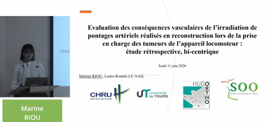 Conséquences vasculaires des pontages artériels irradiés en reconstruction des tumeurs locomotrices