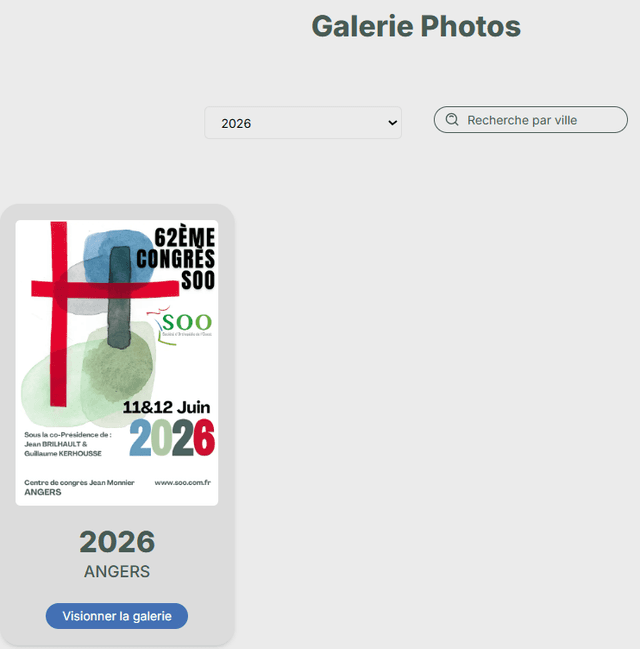 GALERIE PHOTOS CONGRES 2026